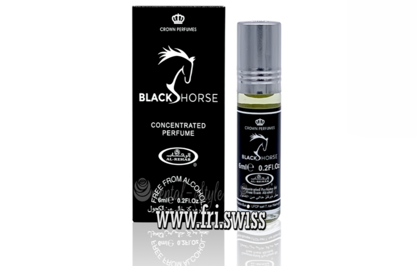 Parfum Al-Rehab Black Horse 6 ml