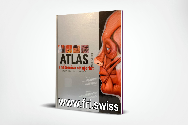 Atlas i anatomisë së njeriut, shqip – anglisht – latinisht