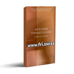 Akte te kuvendit te republikes se kosoves