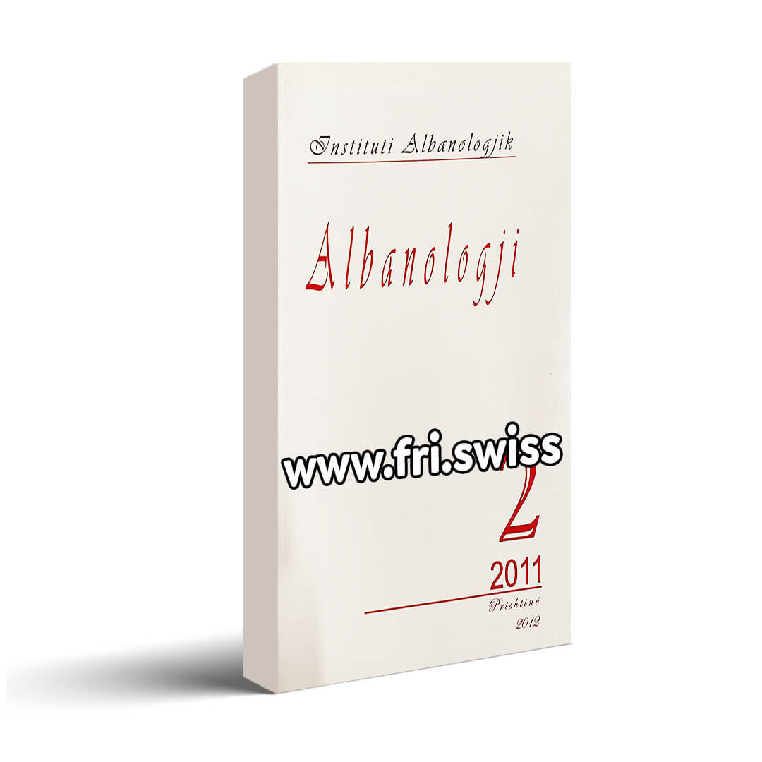 Albanologji 2 2011 v2