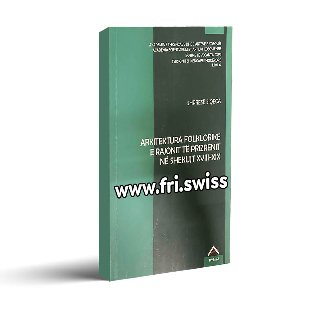 Arkitektura folklorike e rajonit te prizrenit