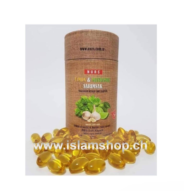 Kapsula soft me hudher majdanoz dhe limon 1