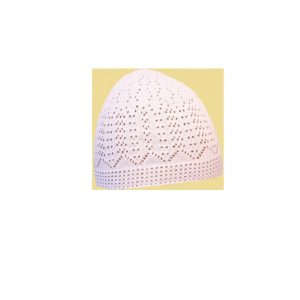 Kapuq për namaz ngjyrë të bardhë