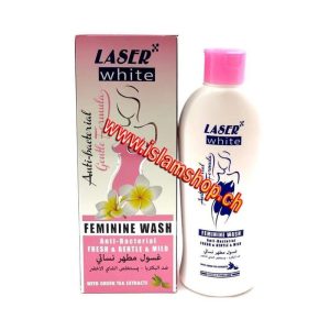Larje femerore me lazer te bardhe Feminine Wash Laser White 1