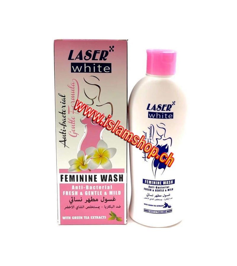 Larje femerore me lazer te bardhe Feminine Wash Laser White 1