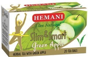 Çaji Slim Hemani me mollë të gjelbërtë për humbje peshe