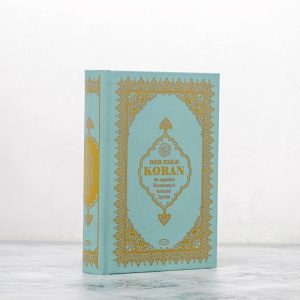 Der edle koran deutsche uebersetzung von frank bubenheim mit qr code mintgruen hardcover gebundene ausgabe