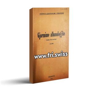 Gjurmime albanologjike folklor dhe etnologji 21