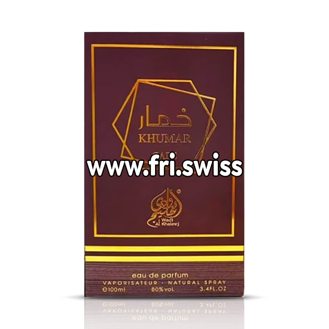 Parfum Wadi Al Khaleej Khumar cafe, 100ml - Figura 2