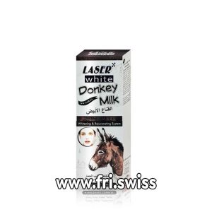 Laser white donkey milk